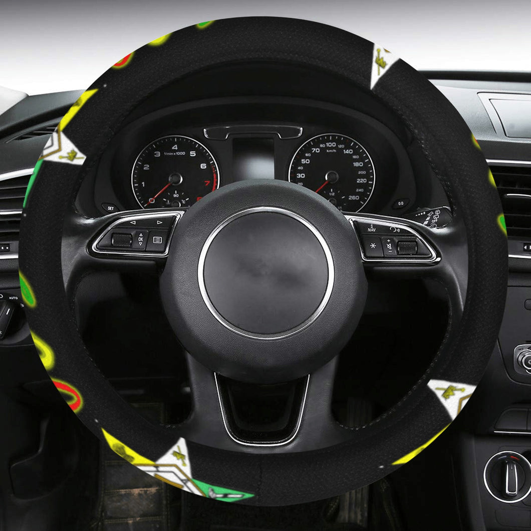 OES Steering Wheel Cover with Anti-Slip Insert