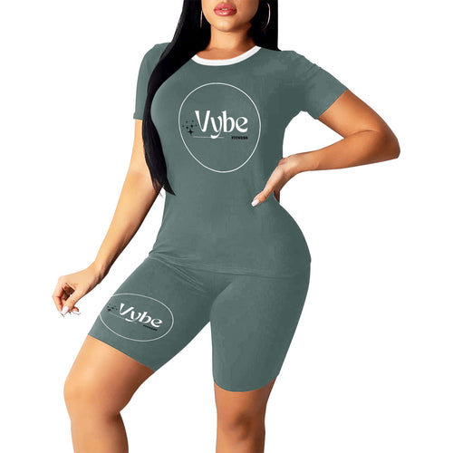 vybe Women's Short Yoga Set