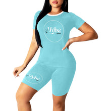 Load image into Gallery viewer, vybe Women&#39;s Short Yoga Set