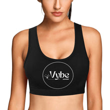 Load image into Gallery viewer, vybe Women&#39;s All Over Print Sports Bra (Model T52)