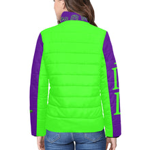 Load image into Gallery viewer, gpg Women&#39;s Stand Collar Padded Jacket (Model H41)