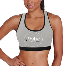 Load image into Gallery viewer, vybe Women&#39;s All Over Print Sports Bra (Model T52)