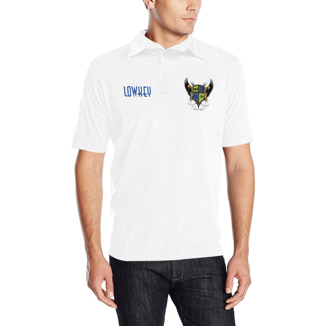 Lowkey Men's All Over Print Polo Shirt (Model T55)