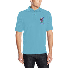 Load image into Gallery viewer, KAO Men&#39;s All Over Print Polo Shirt (Model T55)