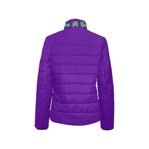 GPG Women's Stand Collar Padded Jacket (Model H41)